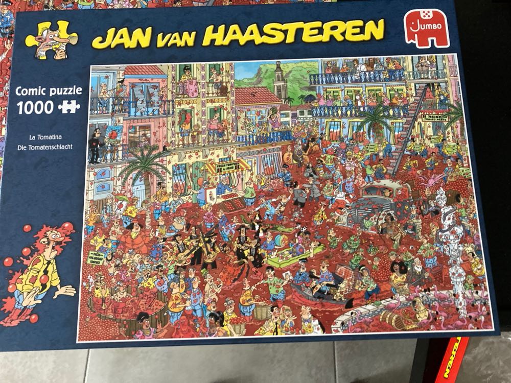 La Tomatina - Jumbo puzzle collectible [Barcode 8710126200438] - Main Image 1