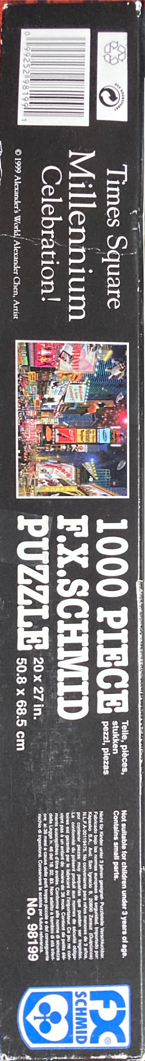 Times Square Millennium Celebration! - FX Schmid 🇩🇪 puzzle collectible [Barcode 099252981991] - Main Image 2