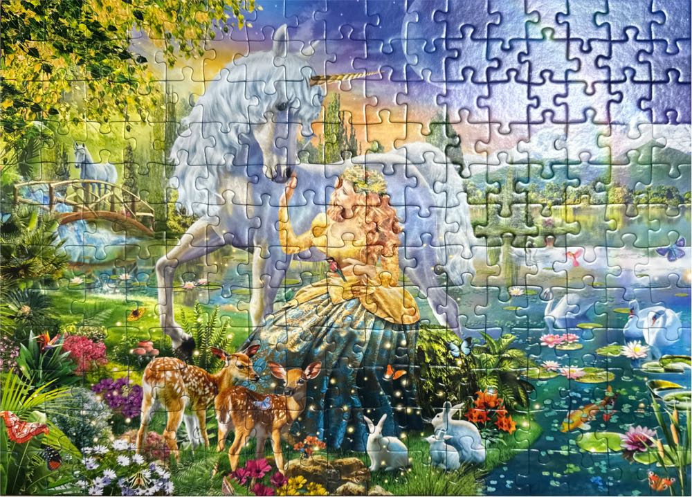 DONE: Gathering At Twilight - Ravensburger puzzle collectible [Barcode 4005556126422] - Main Image 3