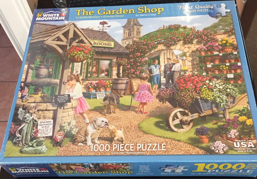 Garden Shop - White Mountain puzzle collectible [Barcode 724819257935] - Main Image 2