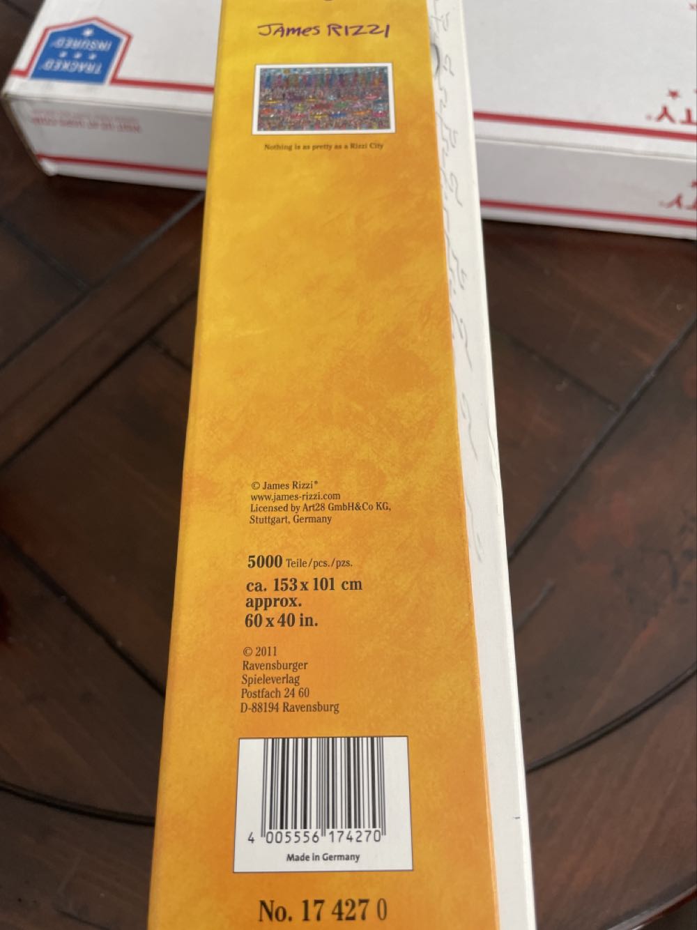 Nothing Is As Pretty As A Rizzi City 5000 PIECES - Ravensburger puzzle collectible [Barcode 4005556174270] - Main Image 2