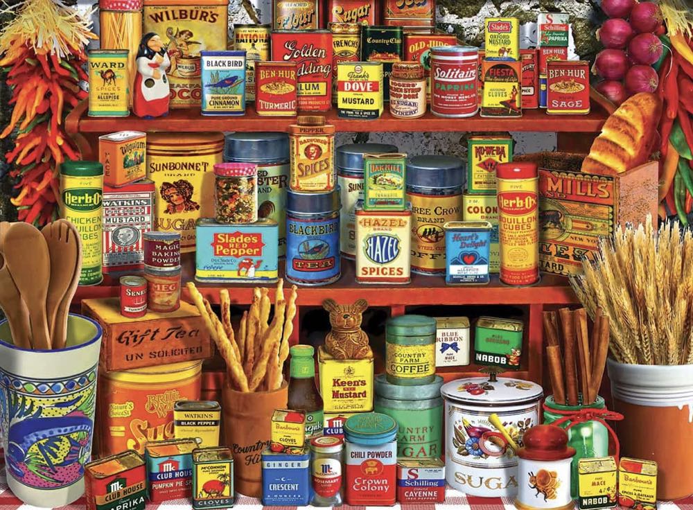 Sugar & Spice • - White Mountain puzzle collectible [Barcode 724819262991] - Main Image 2