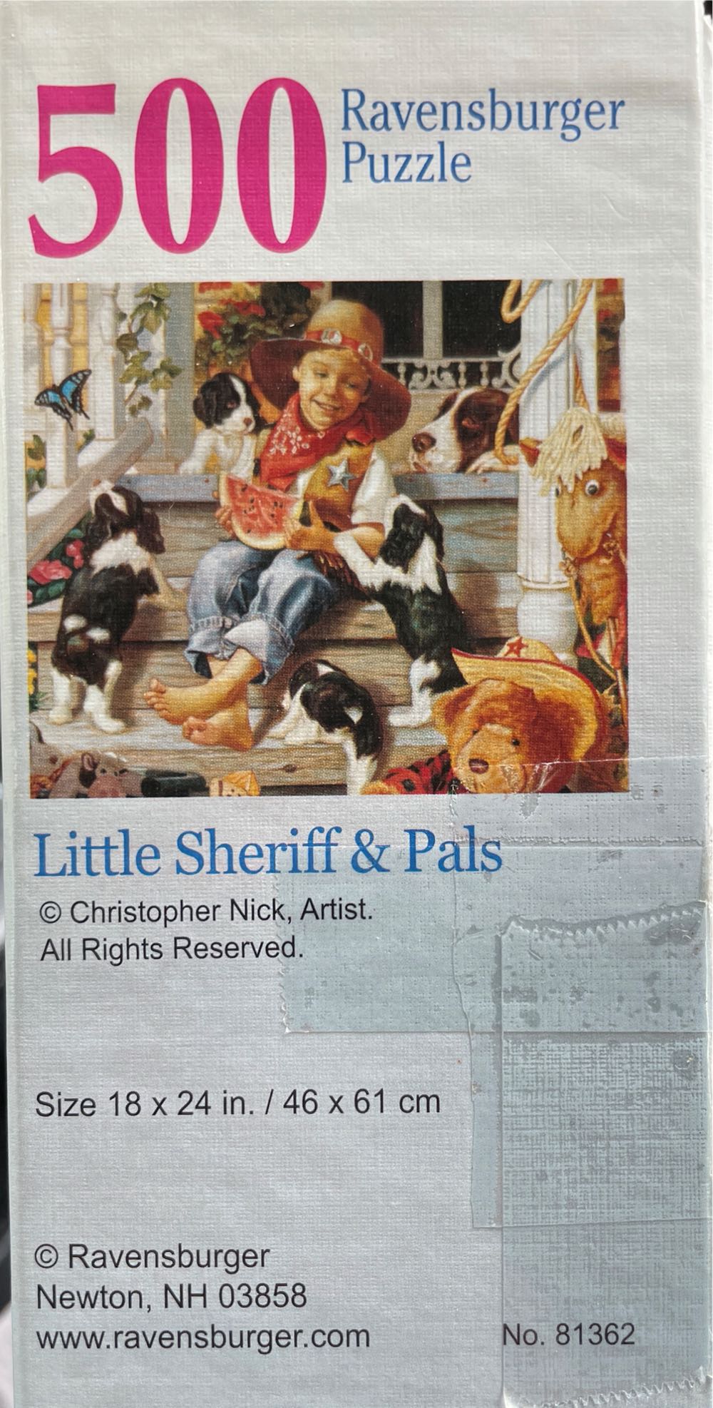 Little Sheriff & Pals - Ravensburger puzzle collectible [Barcode 666273813626] - Main Image 2