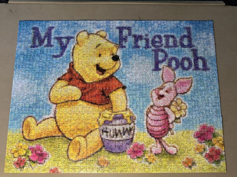 Winnie Pooh Piglet - Buffalo puzzle collectible [Barcode 079346013173] - Main Image 2