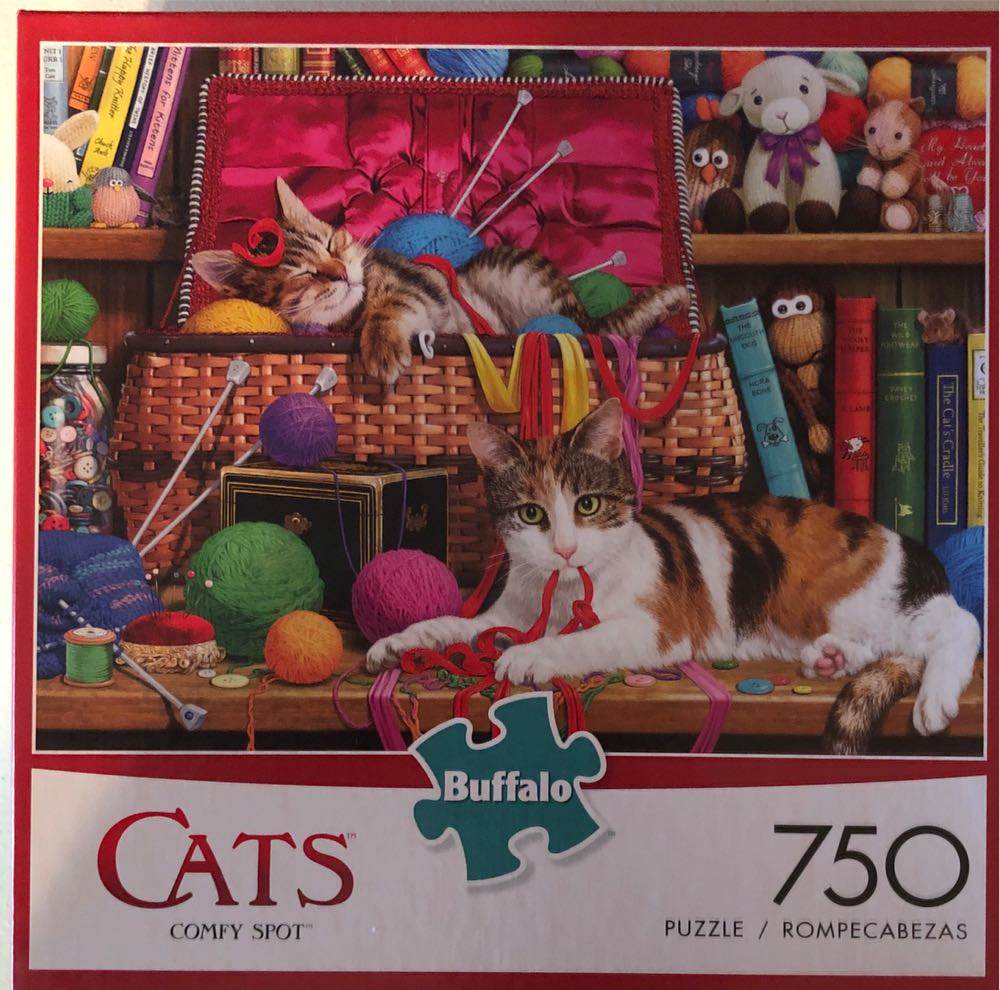 Comfy Spot - Buffalo puzzle collectible [Barcode 079346170814] - Main Image 2