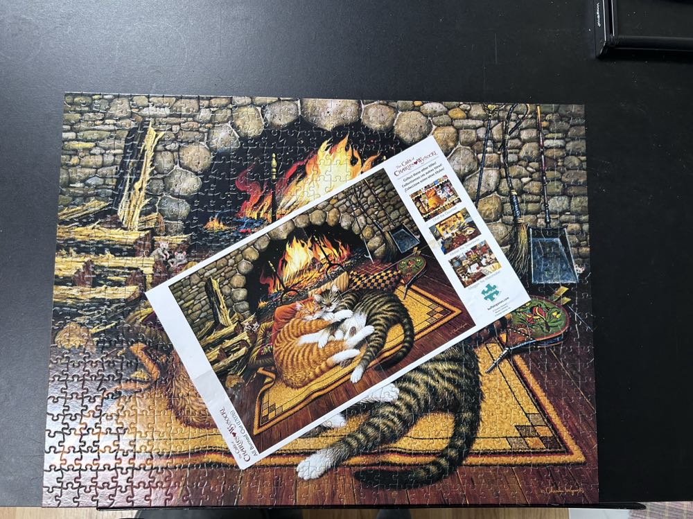 All Burned Out - Buffalo puzzle collectible [Barcode 079346170760] - Main Image 2