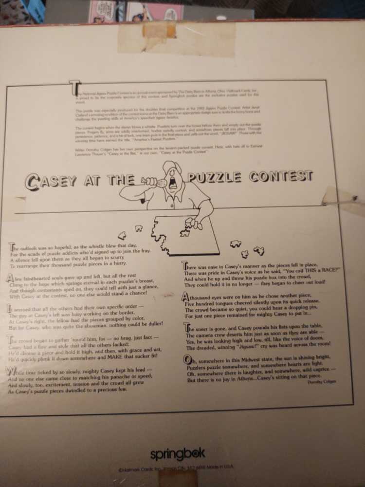 Jigsaw Jamboree - Springbok puzzle collectible - Main Image 2