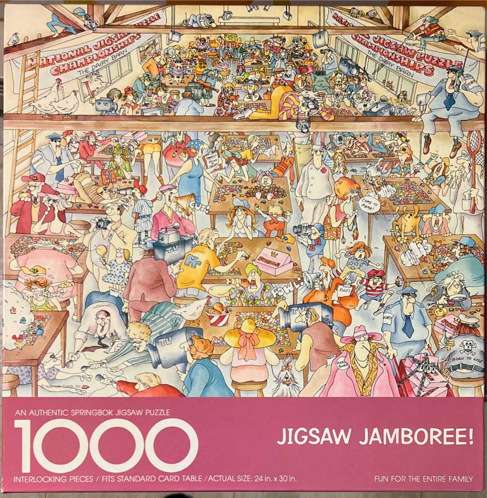Jigsaw Jamboree - Springbok puzzle collectible - Main Image 3
