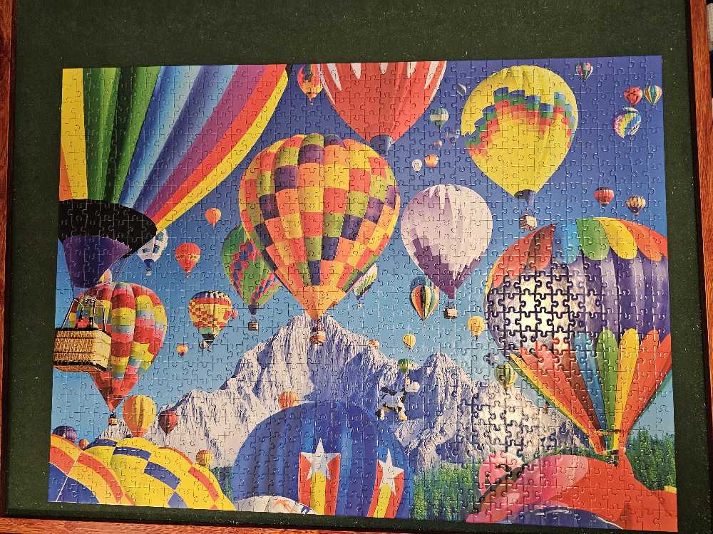 Ballons Over The Mountain - Kodak puzzle collectible [Barcode 4895145419284] - Main Image 2