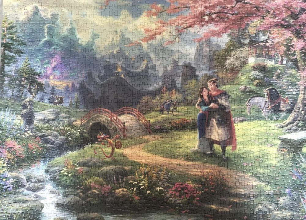 Mulan Blossoms Of Love - Schmidt puzzle collectible [Barcode 4001504596729] - Main Image 3