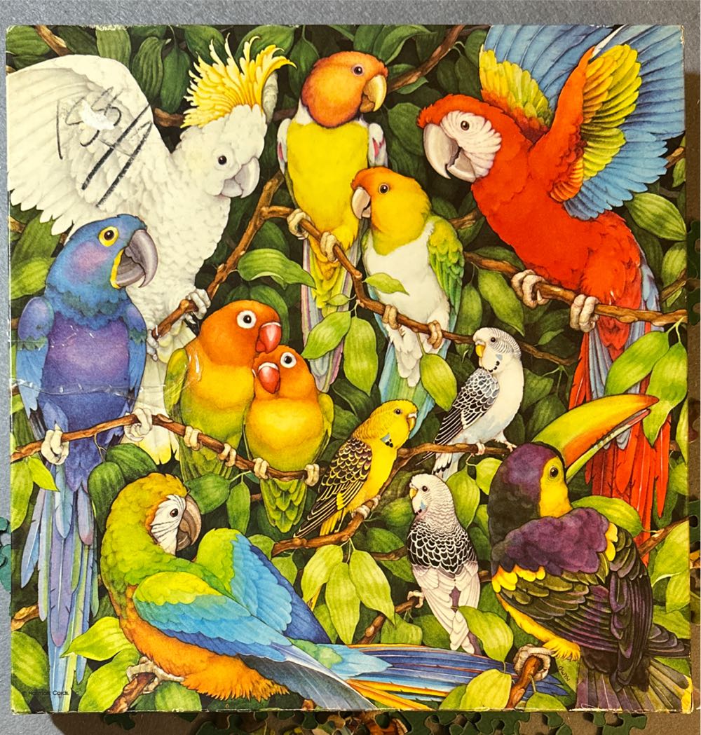 Z - Jungle Birds (Donated To LPL) - Springbok puzzle collectible - Main Image 2