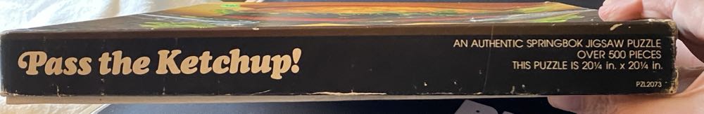 Pass The Ketchup - Springbok puzzle collectible - Main Image 3