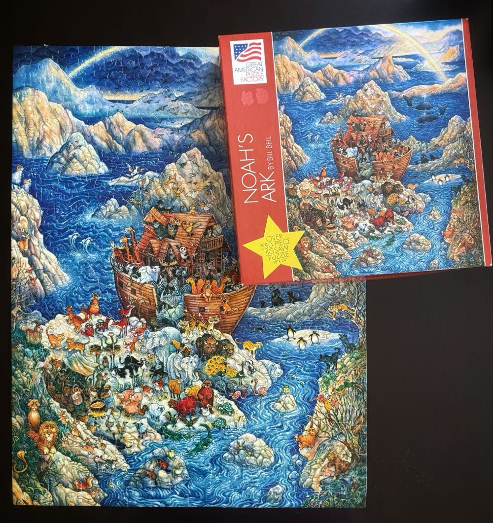 Noah’s Ark* - Great American Puzzle Factory puzzle collectible [Barcode 010563009389] - Main Image 3