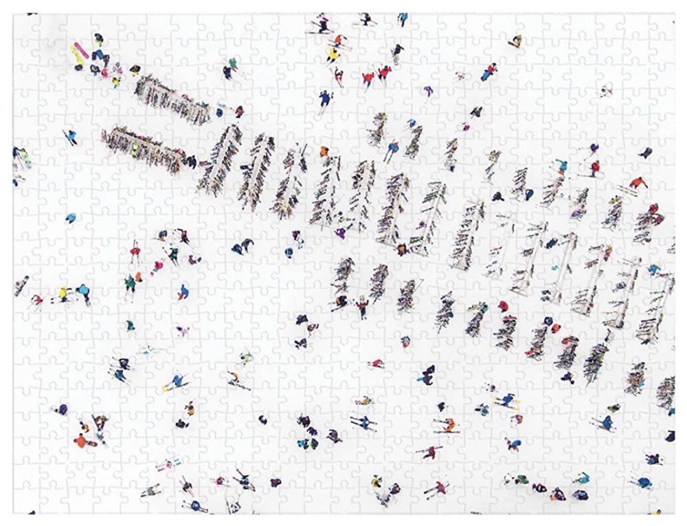 The Snow - Traded - Galison puzzle collectible [Barcode 9780735357228] - Main Image 4