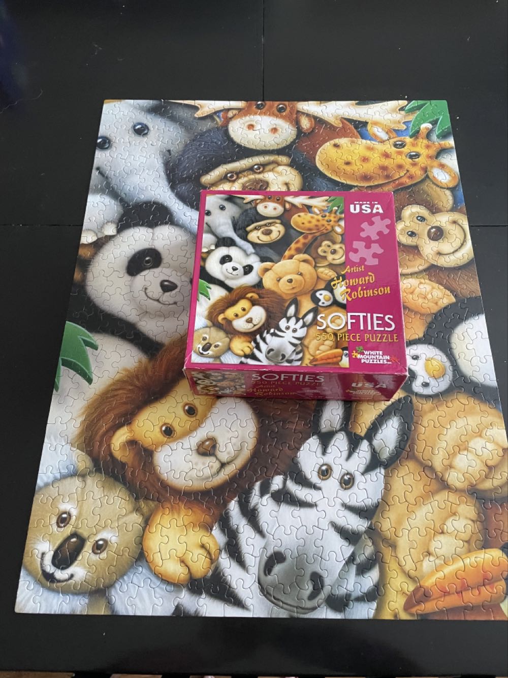 Softies/Used/Made - White Mountain Puzzles puzzle collectible [Barcode 724819250509] - Main Image 2