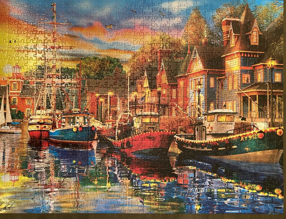 Harbor Lights - Buffalo puzzle collectible [Barcode 079346170944] - Main Image 3