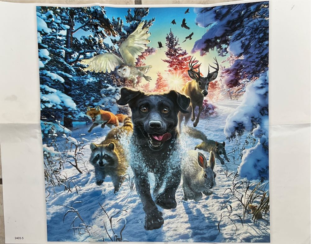 Black Lab - Ceaco puzzle collectible [Barcode 021081240253] - Main Image 2