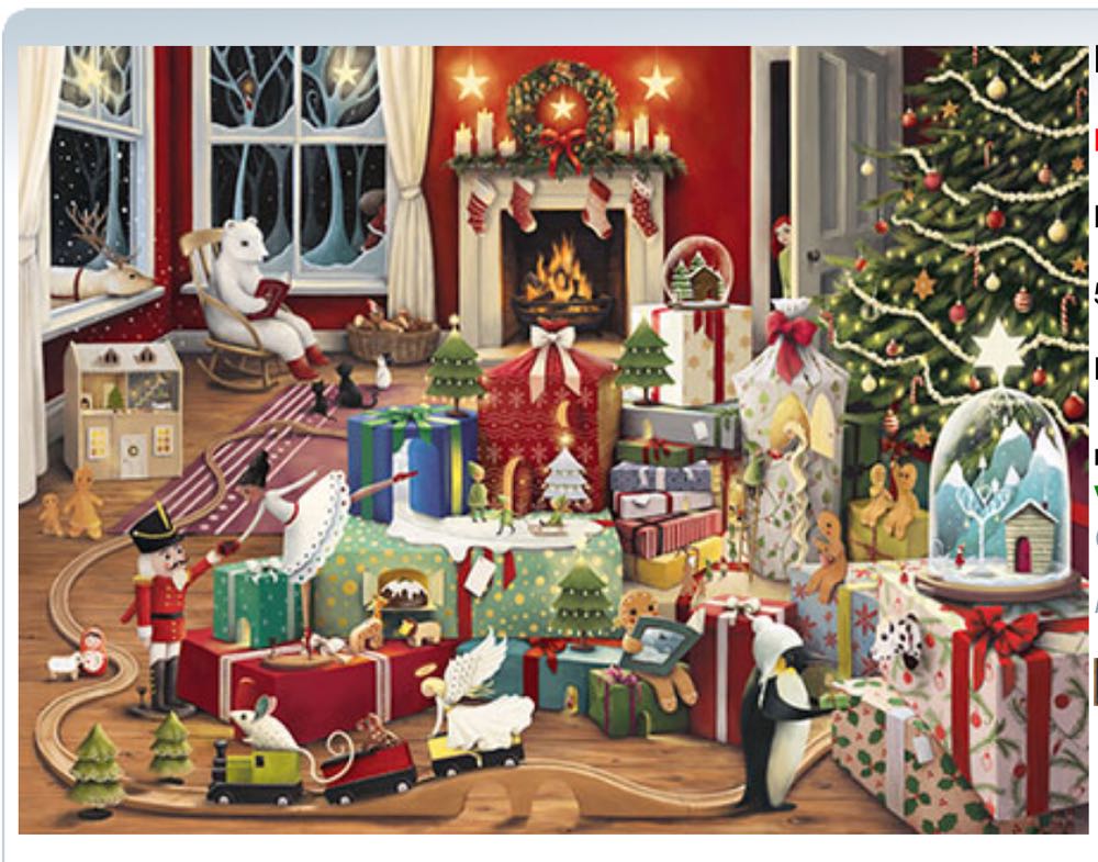 Enchanted Christmas Clear Shop Bins - Ravensburger puzzle collectible - Main Image 2