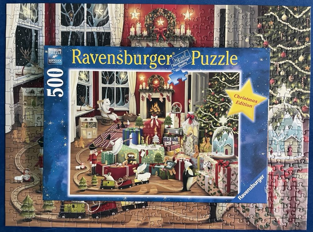 Enchanted Christmas Clear Shop Bins - Ravensburger puzzle collectible - Main Image 4
