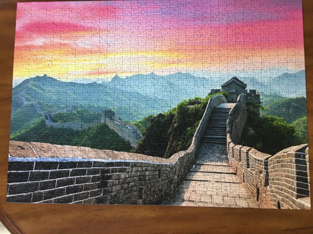 TRADED - Great Wall Of China - Ravensburger puzzle collectible [Barcode 4005556817627] - Main Image 2