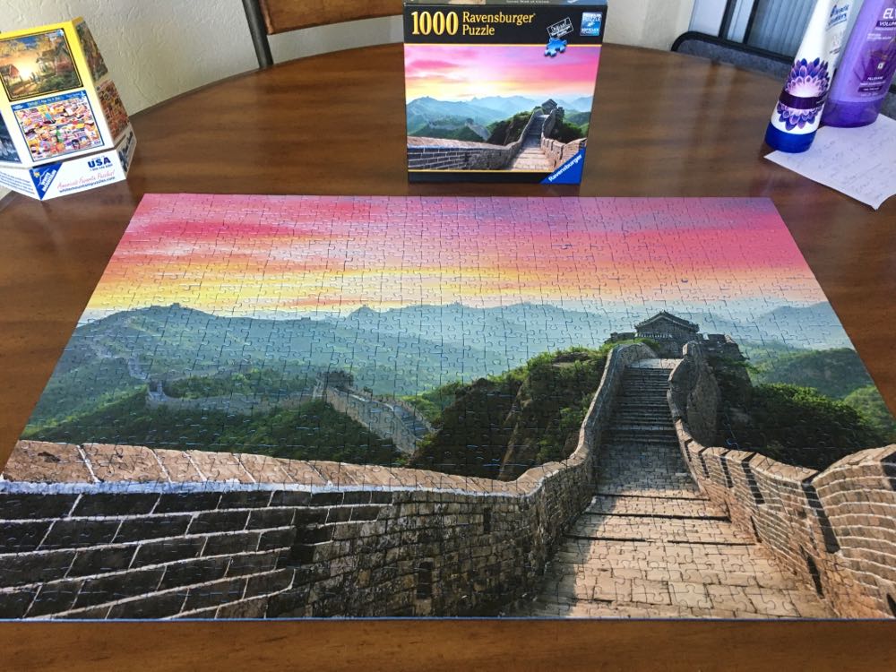 TRADED - Great Wall Of China - Ravensburger puzzle collectible [Barcode 4005556817627] - Main Image 3