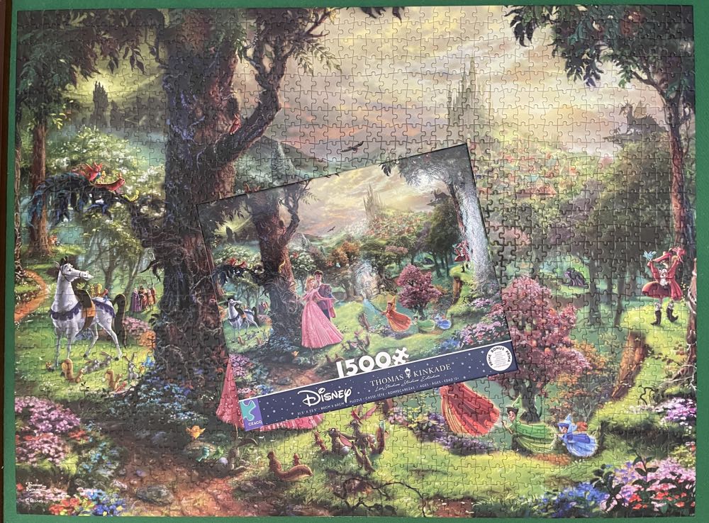 Sleeping Beauty (NIB) NFT - Ceaco puzzle collectible [Barcode 021081340397] - Main Image 2