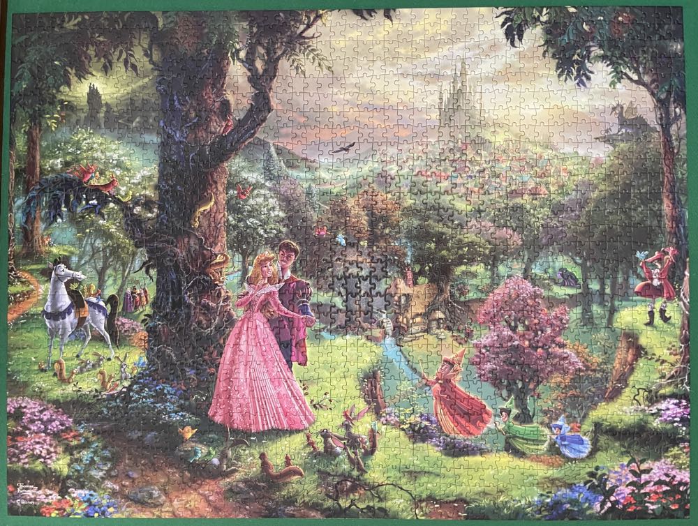 Sleeping Beauty (NIB) NFT - Ceaco puzzle collectible [Barcode 021081340397] - Main Image 3
