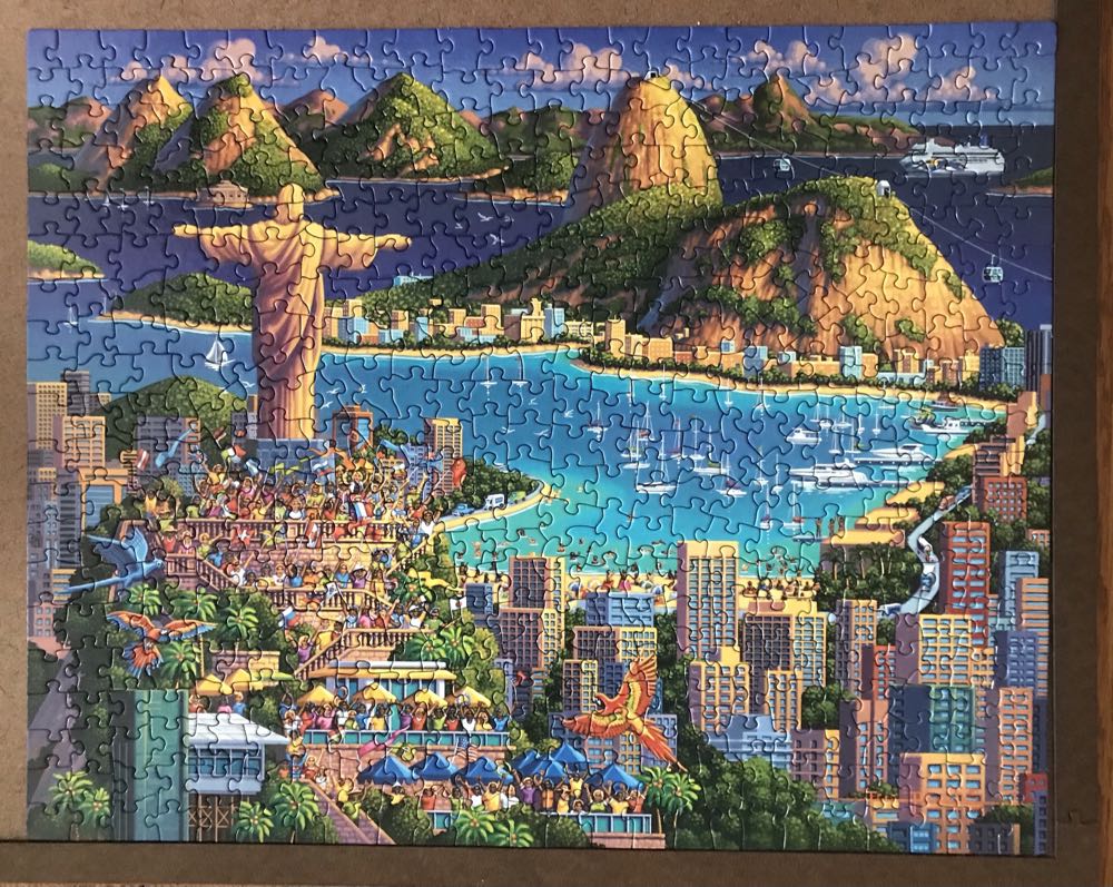 Rio De Janeiro 💎 - Dowdle puzzle collectible [Barcode 671095003735] - Main Image 2