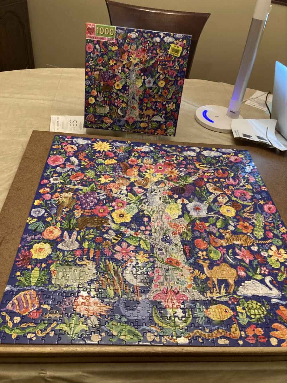 Tree of Life - Eeboo puzzle collectible [Barcode 689196508257] - Main Image 3