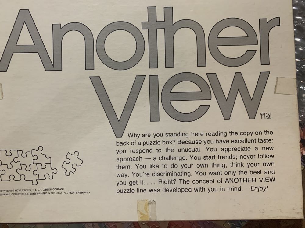 Tilt - Another View puzzle collectible - Main Image 2