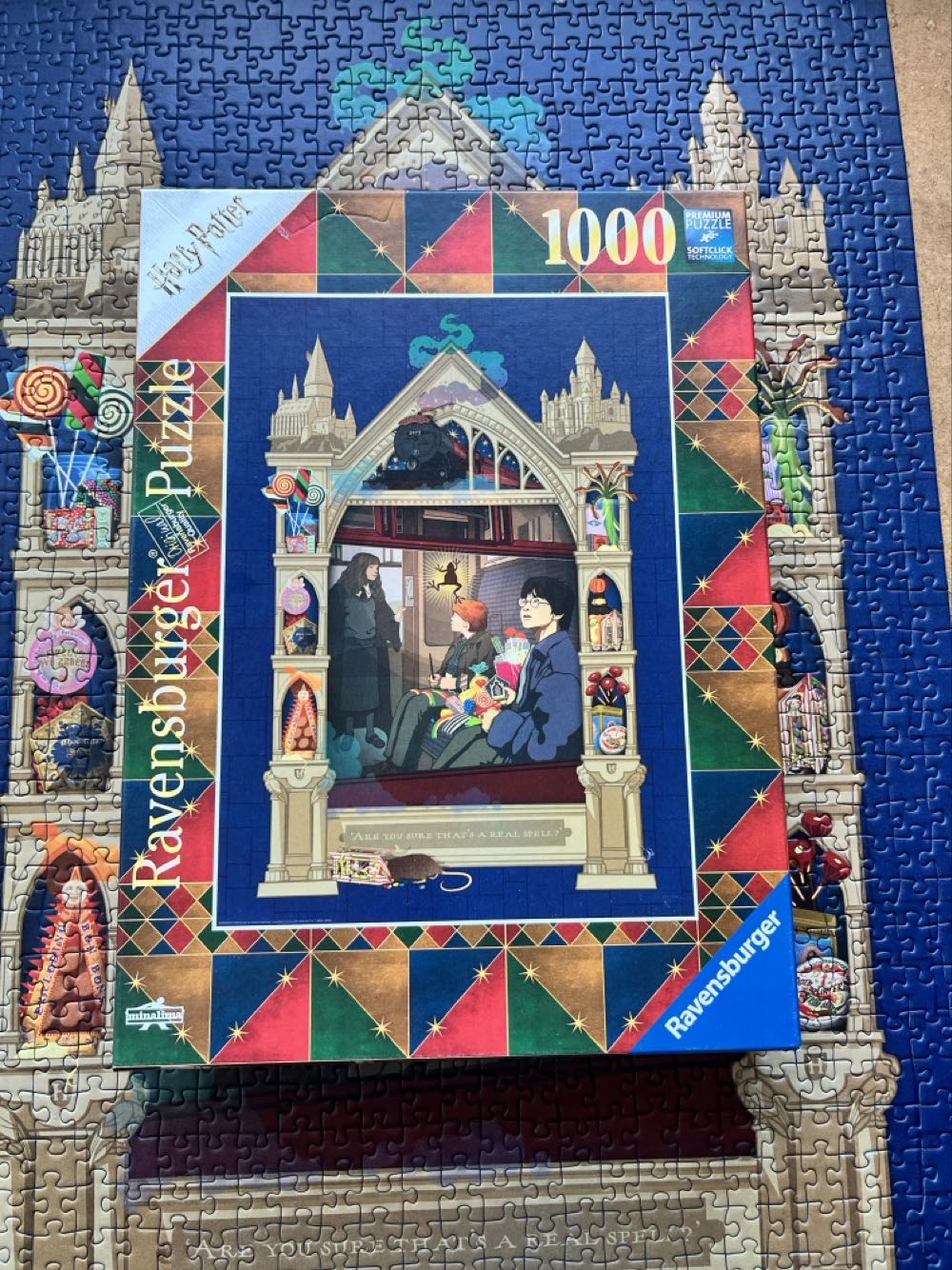 Harry Potter On The Way To Hogwarts - Ravensburger puzzle collectible [Barcode 4005556165155] - Main Image 3