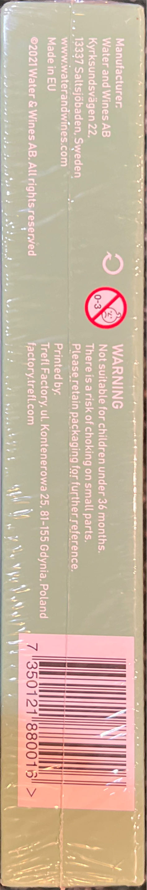 Italy Wine🆕🚪 - Water & Wines puzzle collectible [Barcode 7350121880016] - Main Image 3