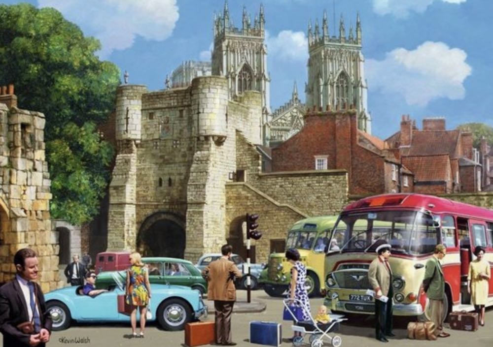 Arriving In York 🟦 - Falcon de luxe puzzle collectible [Barcode 8710126112311] - Main Image 2