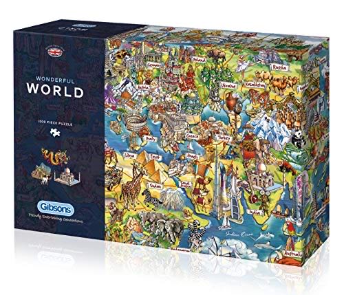 Wonderful world* - Gibsons puzzle collectible [Barcode 5012269070989] - Main Image 1