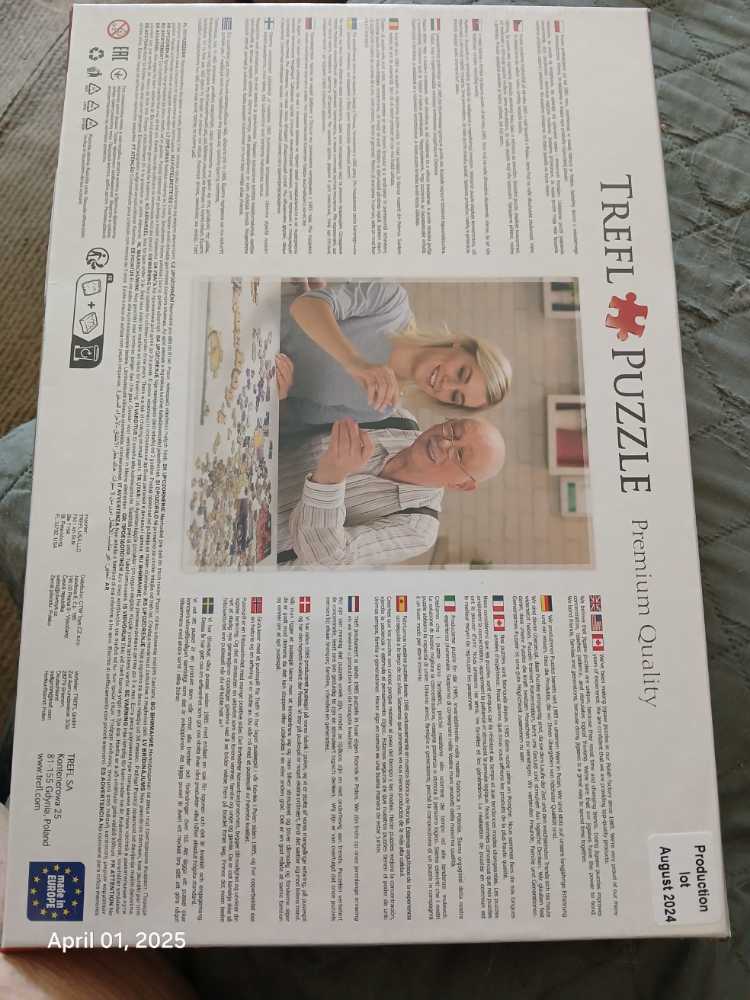 London England - Trefl puzzle collectible [Barcode 5900511104042] - Main Image 2