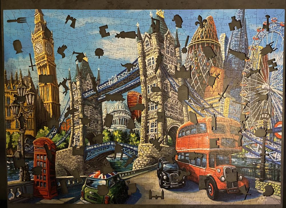 This Is London - Wentworth Wooden Puzzles puzzle collectible [Barcode 6050265362843] - Main Image 3
