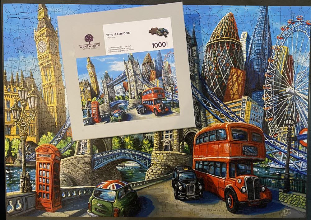 This Is London - Wentworth Wooden Puzzles puzzle collectible [Barcode 6050265362843] - Main Image 4