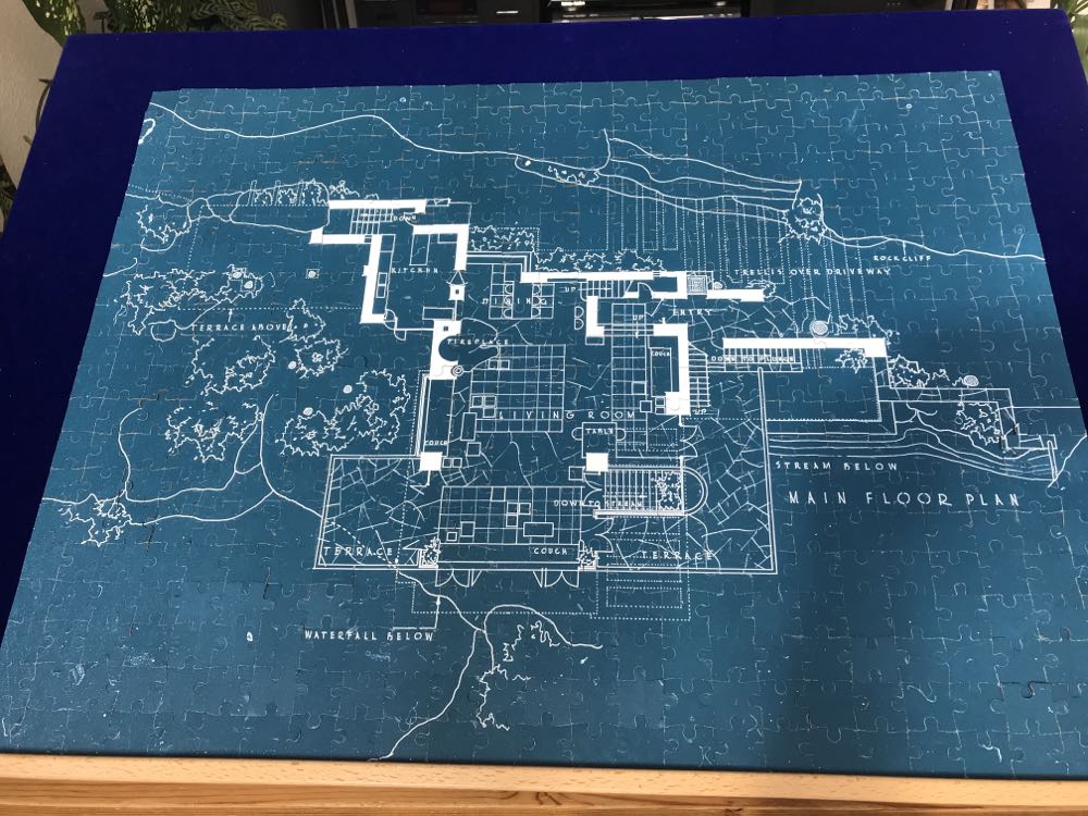 Fallingwater 🔵 - Galison puzzle collectible [Barcode 9780735349605] - Main Image 4