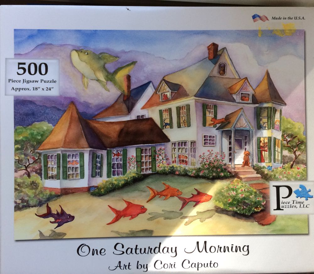 One Saturday Morning - Piece Time Puzzles puzzle collectible - Main Image 2