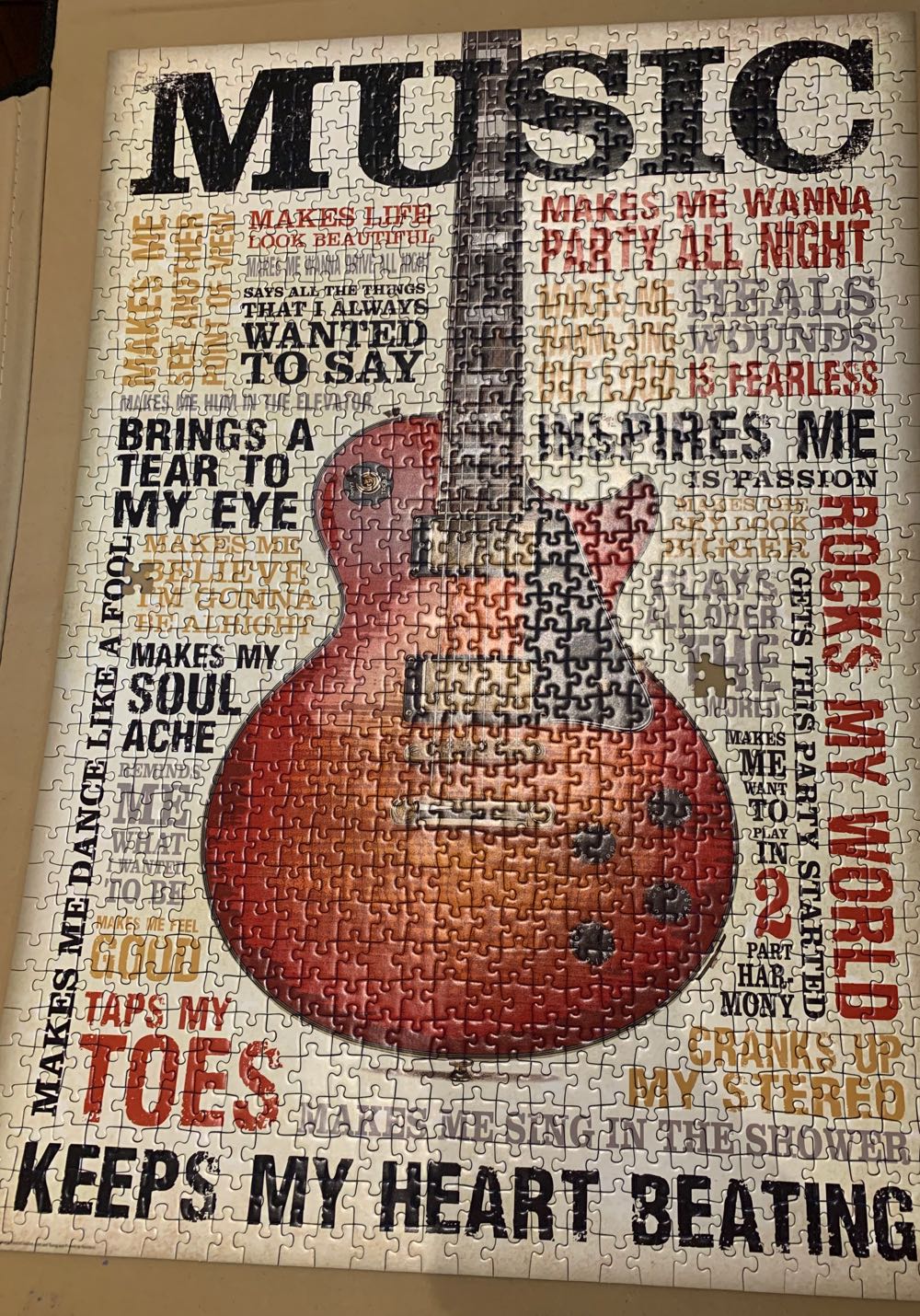 Passion For Music - Ravensburger puzzle collectible [Barcode 4005556196159] - Main Image 2