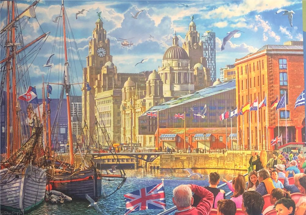 Albert Dock Liverpool - Gibsons puzzle collectible [Barcode 5012269062984] - Main Image 3