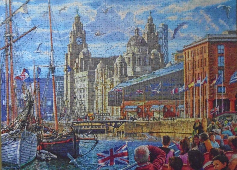 Albert Dock Liverpool - Gibsons puzzle collectible [Barcode 5012269062984] - Main Image 4