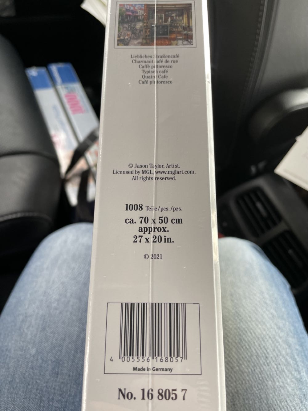 Quaint Cafe - Ravensburger puzzle collectible [Barcode 4005556168057] - Main Image 2