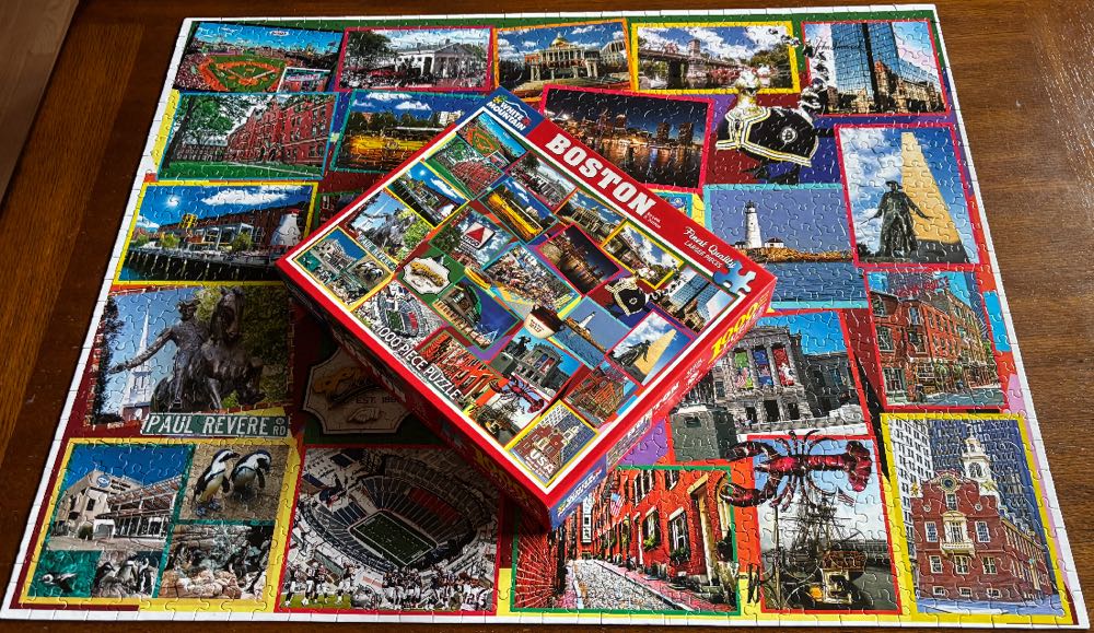Boston[KEEPER] - White Mountain Puzzles puzzle collectible [Barcode 724819258307] - Main Image 3