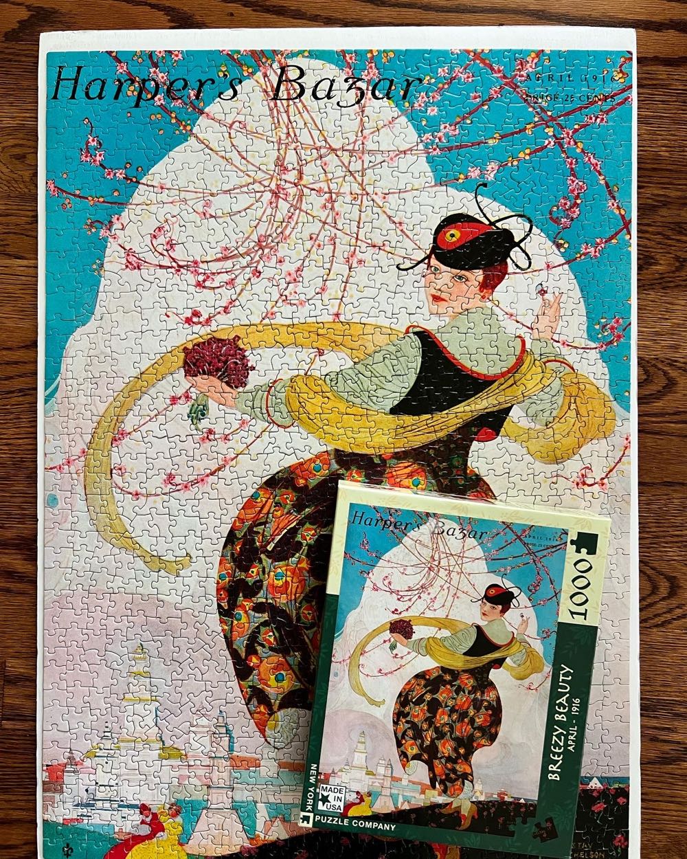 Breezy Beauty New York - New York Puzzle Company puzzle collectible [Barcode 819844010027] - Main Image 3