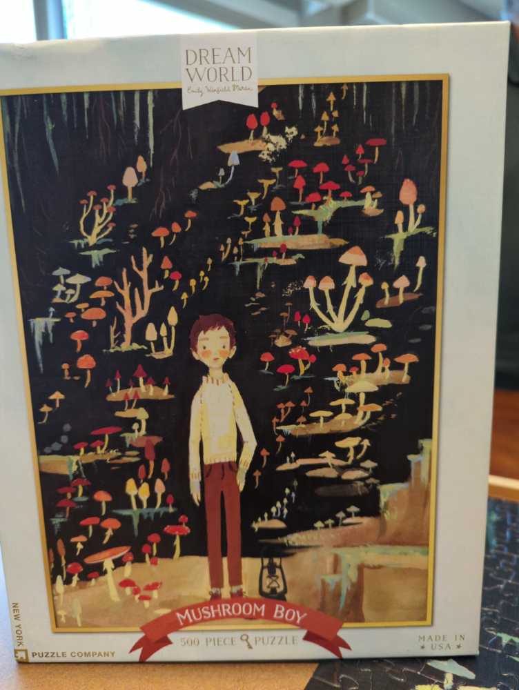 Mushroom Boy - New York Puzzle Company puzzle collectible [Barcode 819844010850] - Main Image 2