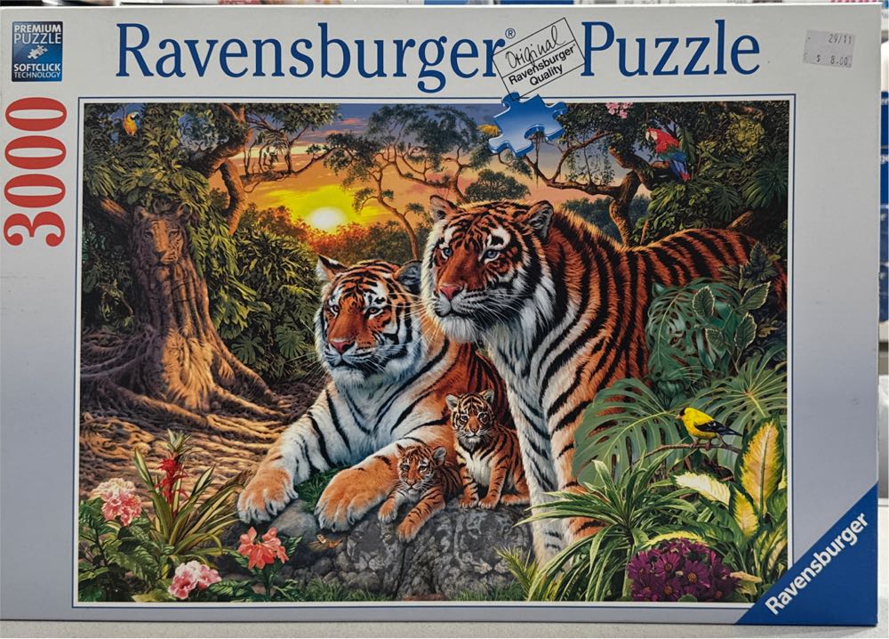Hidden Tigers - Ravensburger puzzle collectible [Barcode 4005556170722] - Main Image 2