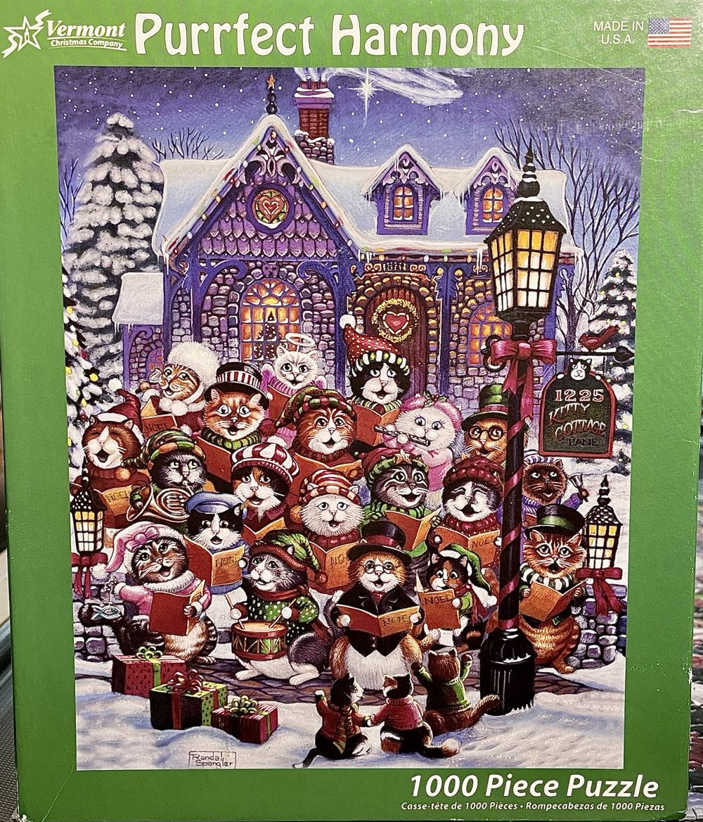 Purrfect Harmony - Vermont Christmas Company puzzle collectible [Barcode 871241009318] - Main Image 3
