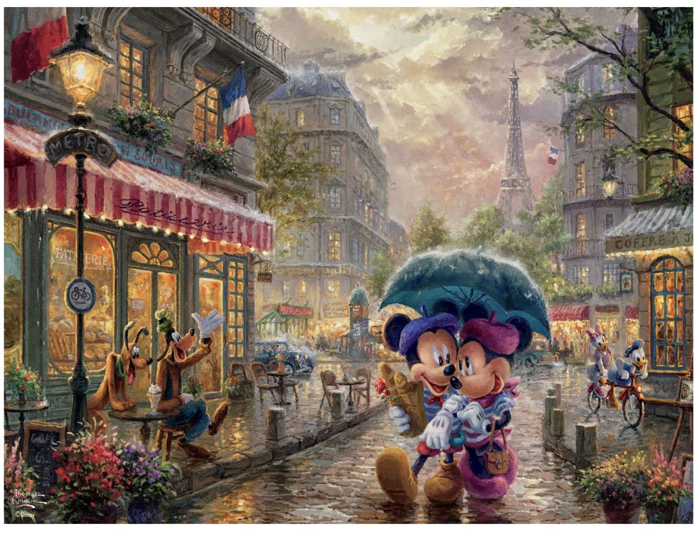 Tangled/Aladdin/Mickey & Minnie - Ceaco puzzle collectible [Barcode 021081350372] - Main Image 3