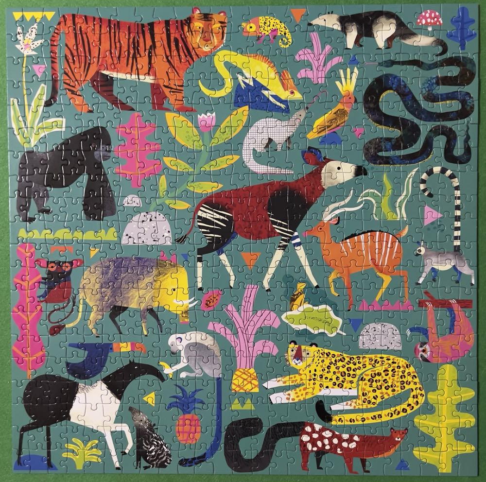 Rainforest Animals - NFS - Mudpuppy puzzle collectible [Barcode 9780735357631] - Main Image 3